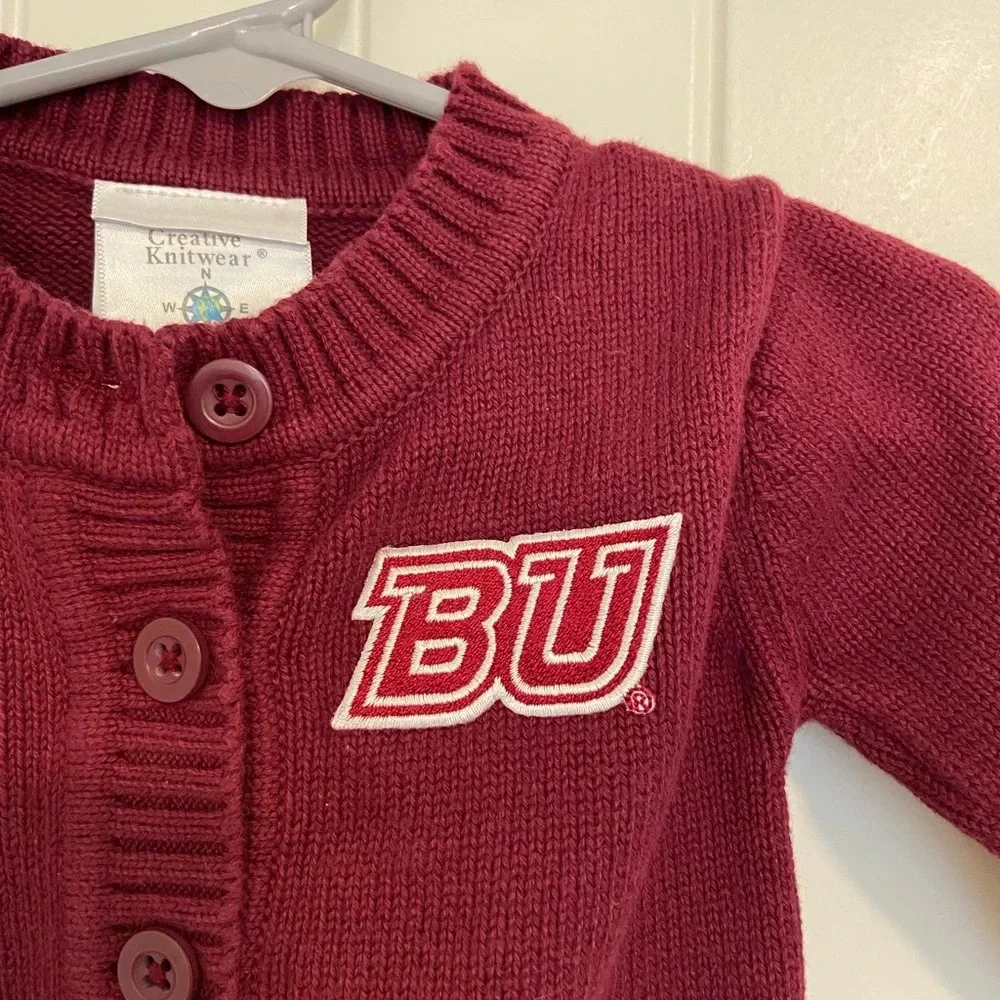 EUC | Creative Knitwear baby Boston University sweater — 3-6 months‎